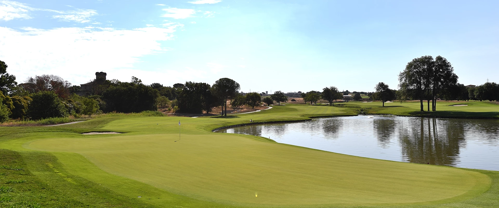 El césped de la Ryder Cup